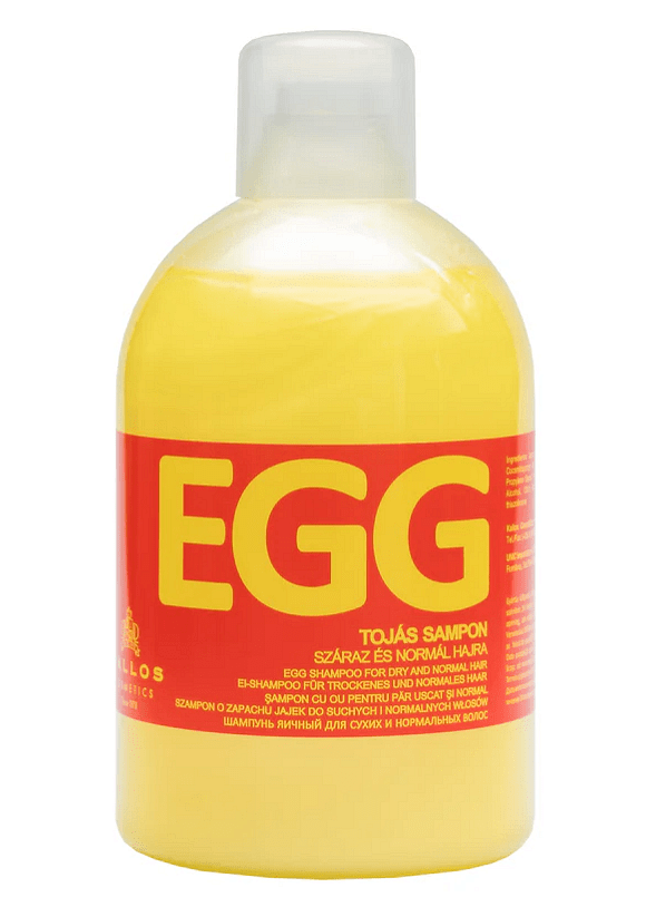 Σαμπουάν με αυγό KALLOS για ξηρά και κανονικά μαλλιά