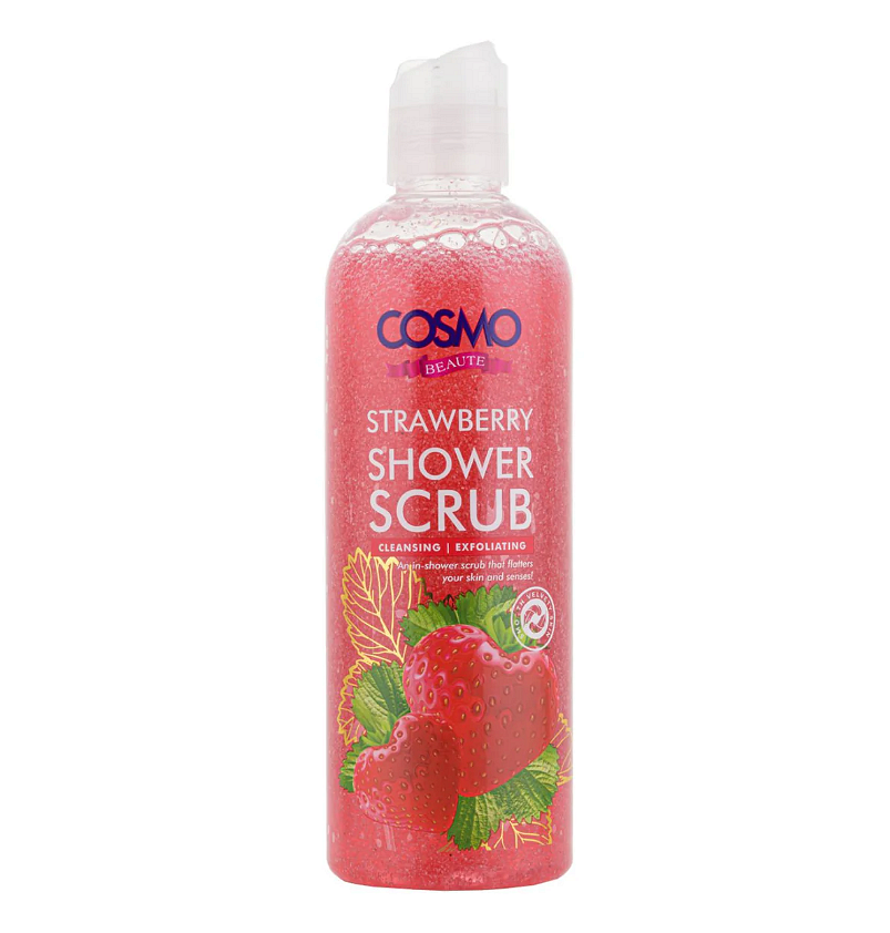 Cosmo Beaute Απολεπιστικό Αφρόλουτρο με Φράουλα 1000ml