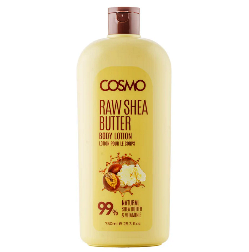 Λοσιόν σώματος με βούτυρο καριτέ Cosmo Raw