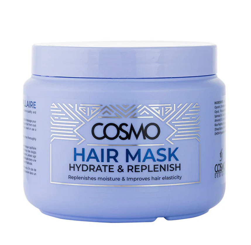 Μάσκα μαλλιών Cosmo για ενυδάτωση και αναπλήρωση 500ml