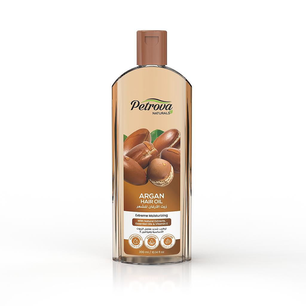 Λάδι μαλλιών Petrova με argan 300ml