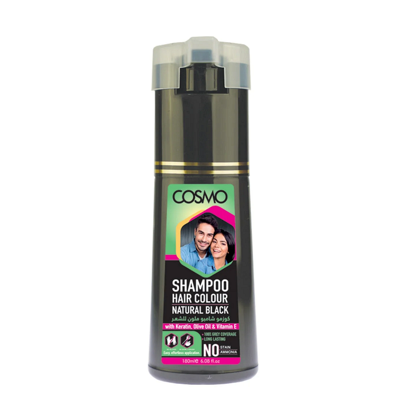 Cosmo Natural Black σαμπουάν βαφής