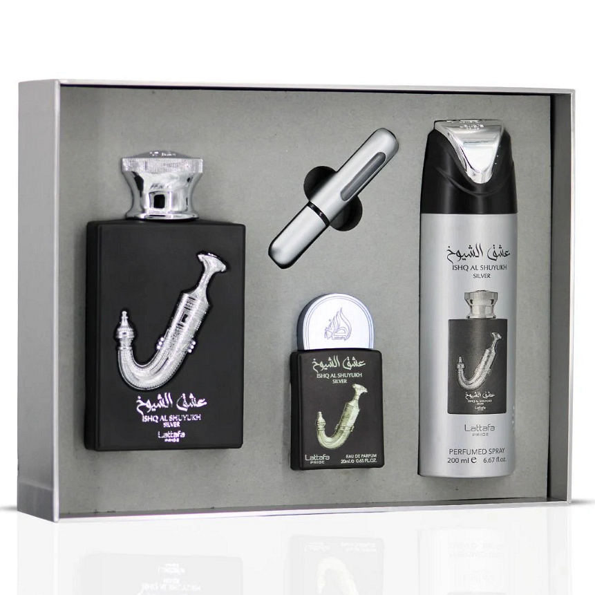 Σετ δώρου Ishq Al Shuyukh από ασήμι