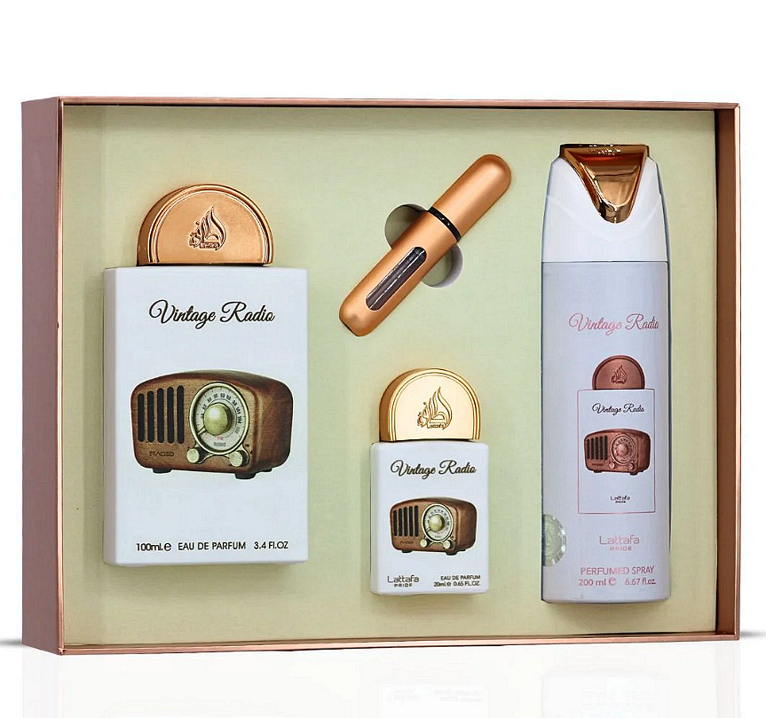 Σετ δώρου Lattafa Pride Vintage Radio