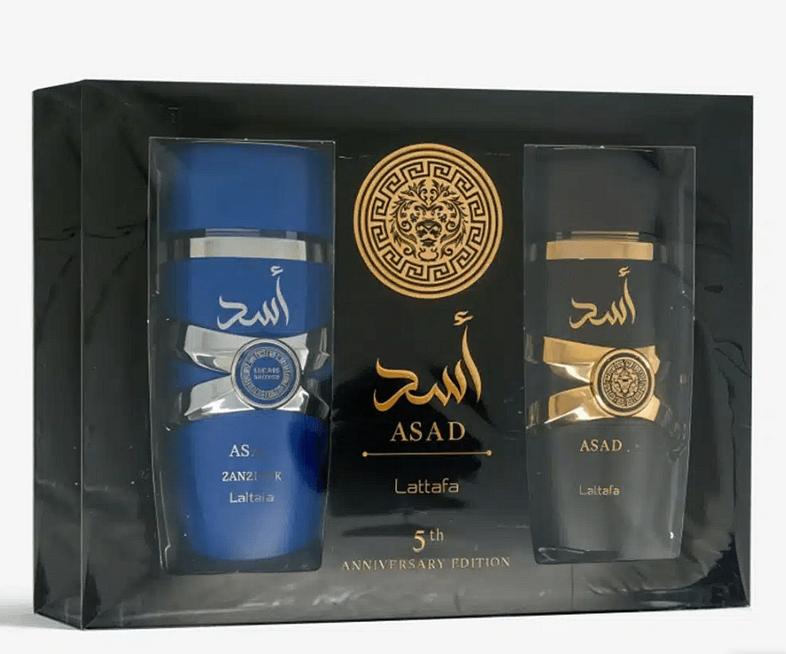 Σετ έκδοσης 5ης επετείου Lattafa Asad + Asad Zanzibar