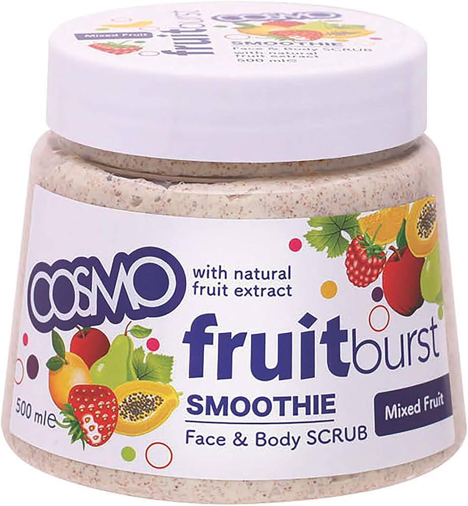Cosmo Smoothie με ανάμεικτα φρούτα και απολεπιστικό προσώπου και σώματος 500ml