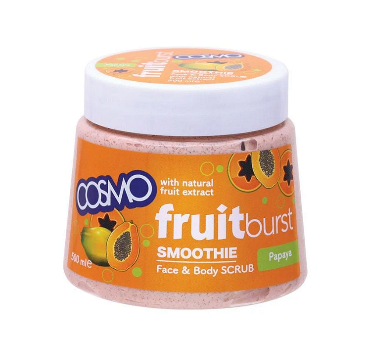 Cosmo Papaya Smoothie Πίλινγκ Προσώπου και Σώματος 500ml