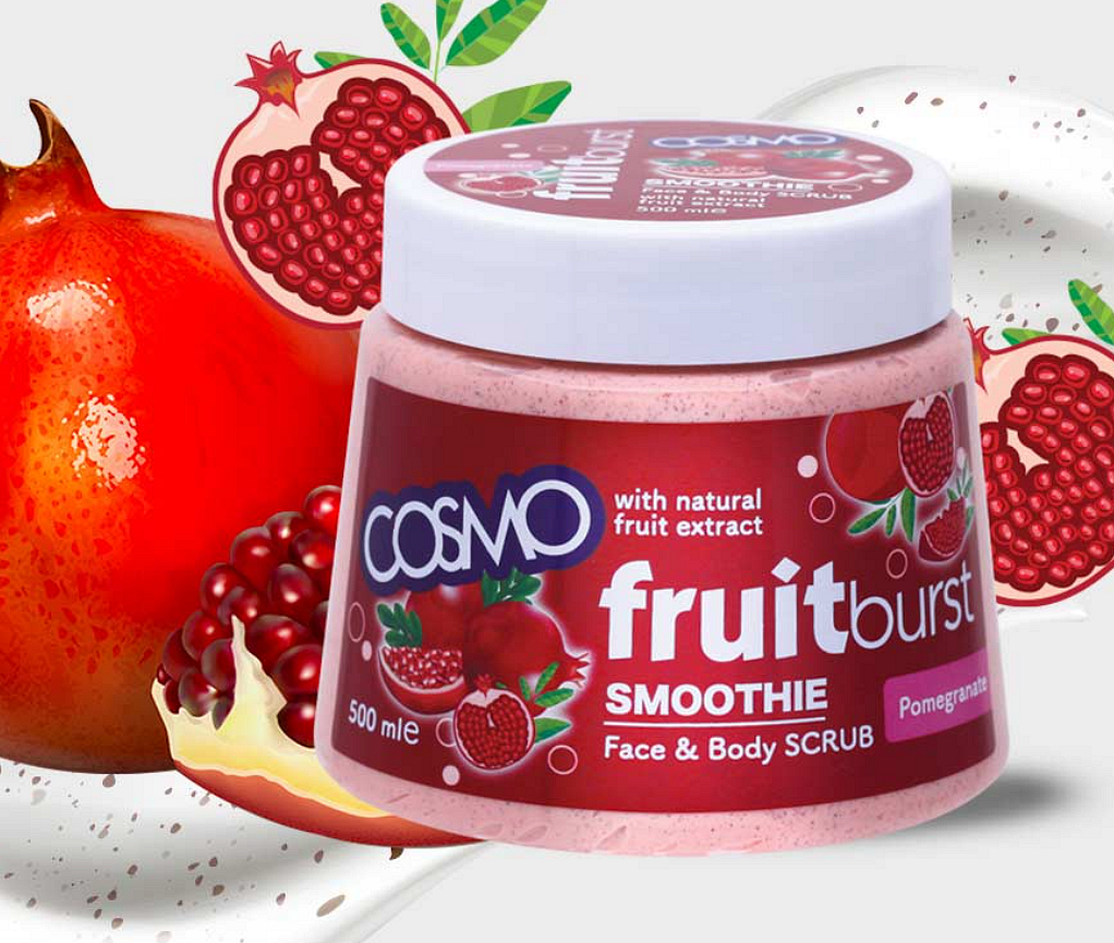 Cosmo Smoothie Προσώπου και Σώματος με Ρόδι 500ml