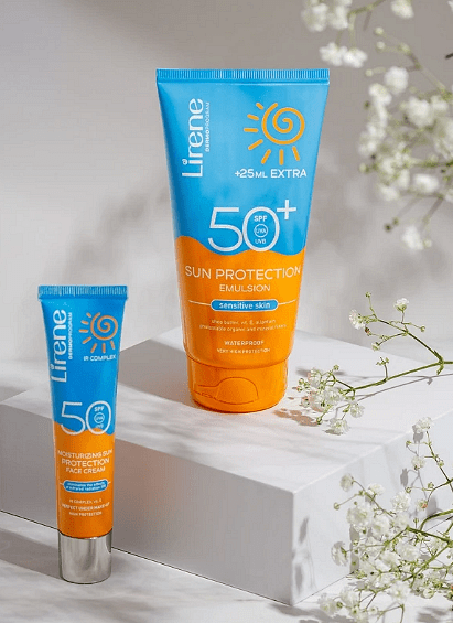 Αντηλιακή Κρέμα Προσώπου Lirene 40 ml